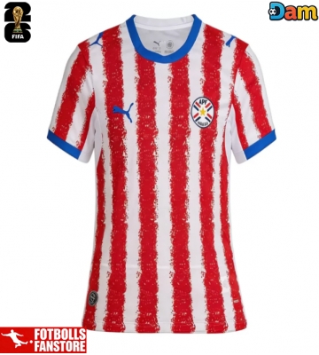 Paraguay Hemmatröja Dam VM 2026 Kortärmad